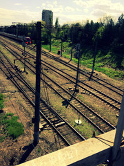 railway, railroad, rail, rail line