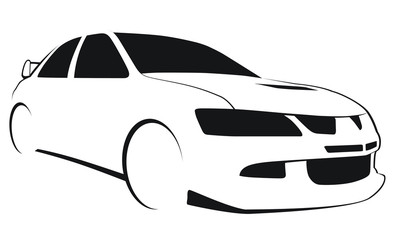 Sports Car Illustration