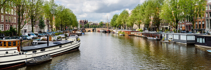 Fototapeta na wymiar Amsterdam - Banner