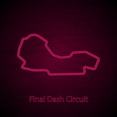 Final dash circuit outline