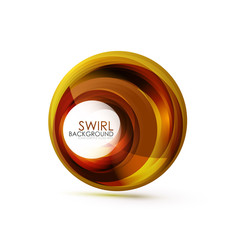 Abstract swirl banner, circle vector abstract background with copy space