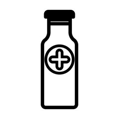 the pill bottle icon.