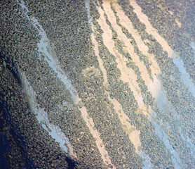 Krople Wody Na Szybie Samochodowej 