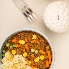 Nourishing Cottage Pie Meal In A Bowl