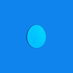 Easter egg, minimalistic background concept