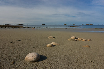 Steine in der Bretagne