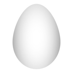 Weißes Ei