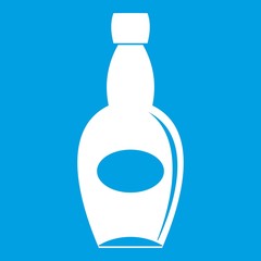 Big bottle icon white