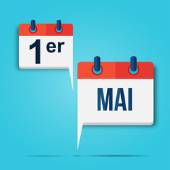 calendrier bulle : 1er Mai