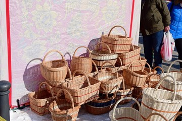 for sale wicker baskets