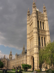 Fototapeta na wymiar Westminster Abbey in London, England