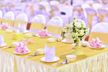 wedding table decoration