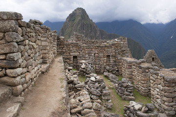 Lost city of Machu Picchu Cuzco Peru