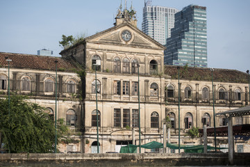 Naklejka premium THAILAND BANGKOK CHAO PHRAYA RIVER