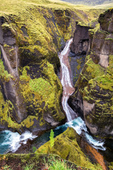 Fjadrargljufur Canyon
