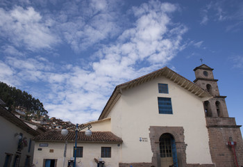 San Blas church Cuzco Peru