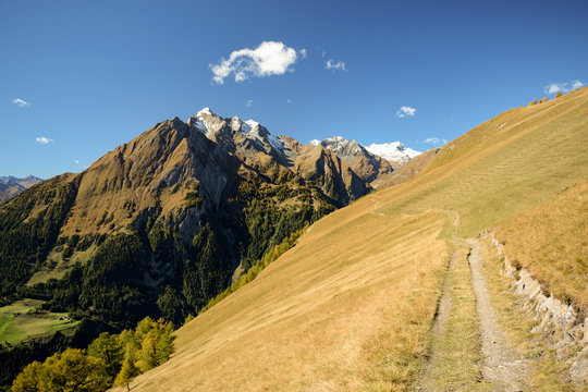 Sp&auml;therbst in den Hohen Tauern, Gro&szlig;venediger, Kristallwand und Ochsenburg &uuml;ber Matrei in Osttirol