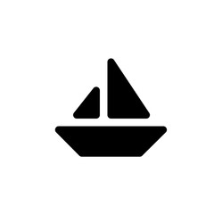 boat icon. ship vector illustration