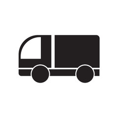 delivery truck icon- vector illustration