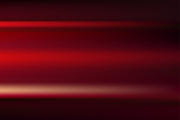 Vector abstract horizontal energy design red color on dark background.