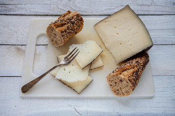 Manchego cured cheese