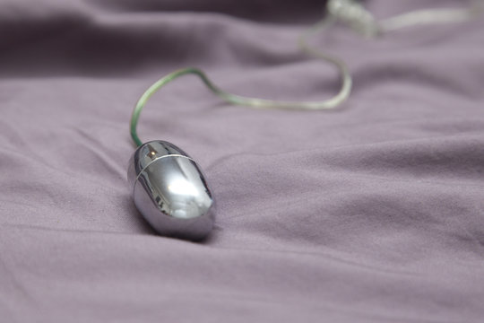 A Little Vibrator On The Bed