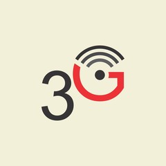 3G logo vector