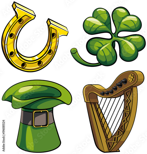 "Saint Patricks Day symbols" Stock image and royalty-free ...