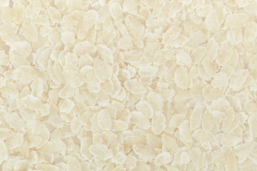 Rice flakes background texture