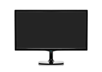 Computer monitor or TV isolated.