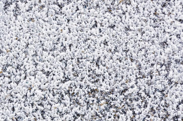 Abrasive material for grinding close-up