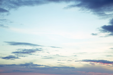 Naklejka premium Cloudy sky