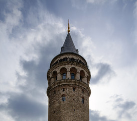 Fototapeta na wymiar Turkey Istanbul Galata Tower