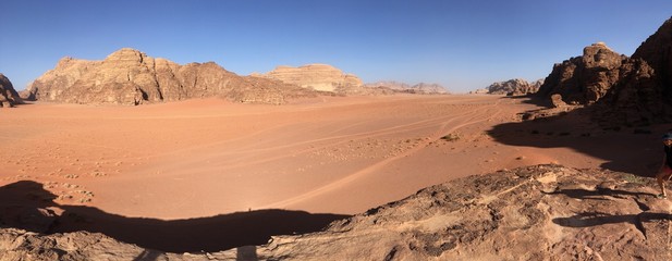 Naklejka na ściany i meble Wadi Rum - desert