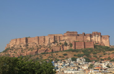 Fototapeta na wymiar Mehrangarh Fort Jodhpur India