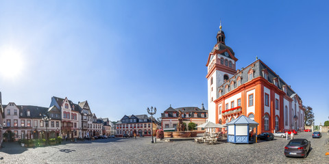 Obraz premium Weilburg, Marktplatz 