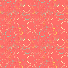 S o Paulo  creative pattern. Digital design for print, fabric, fashion or presentation.