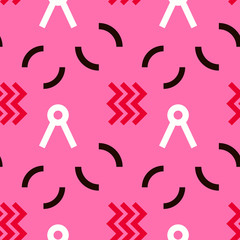 Radio signals seamless pattern. Suitable for screen, print and other media.