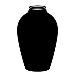 Empty flower pot icon