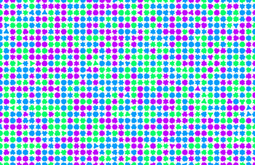 Obraz premium Pattern shape illustrations background for graphic design. Grid, wallpaper, decorative & generative.