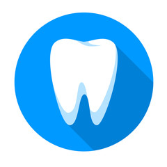 Vector illustration of dental icons.