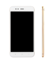 Smartphone on white backgroun