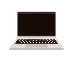 laptop computer isolated icon vector illustration design