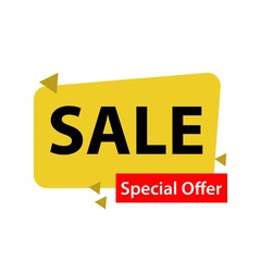Sale Special Offer Vector Template Design