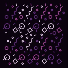 Geometric Background Vector Template Design