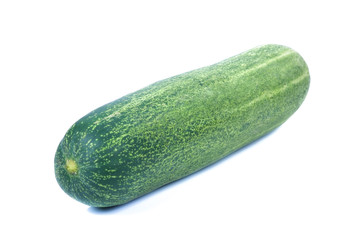 Cucumber isolated on white background