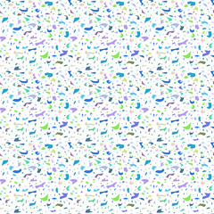 Terrazzo style seamless background