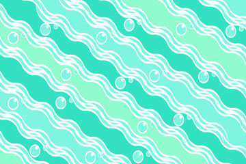 エメラルドバブルテクスチャー