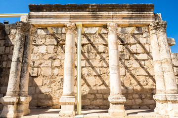 Capernaum, the city of Jesus in Galilee Israel, Galilee.