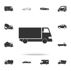 Truck icon. Detailed set of transport icons. Premium quality graphic design. One of the collection icons for websites, web design, mobile app